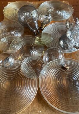 Lentilles Fresnel, ampoules et pièces détachées